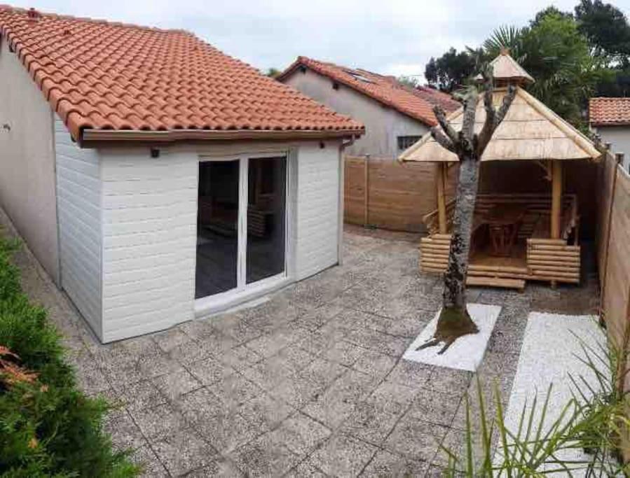 Chaleureuse Maisonnette Avec Piscine Partagee Villa Capbreton Eksteriør billede